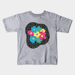Spots and Flowers Blob Kids T-Shirt